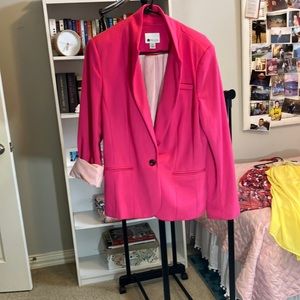 Pink blazer